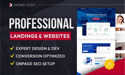 High Converting Landing Page Design