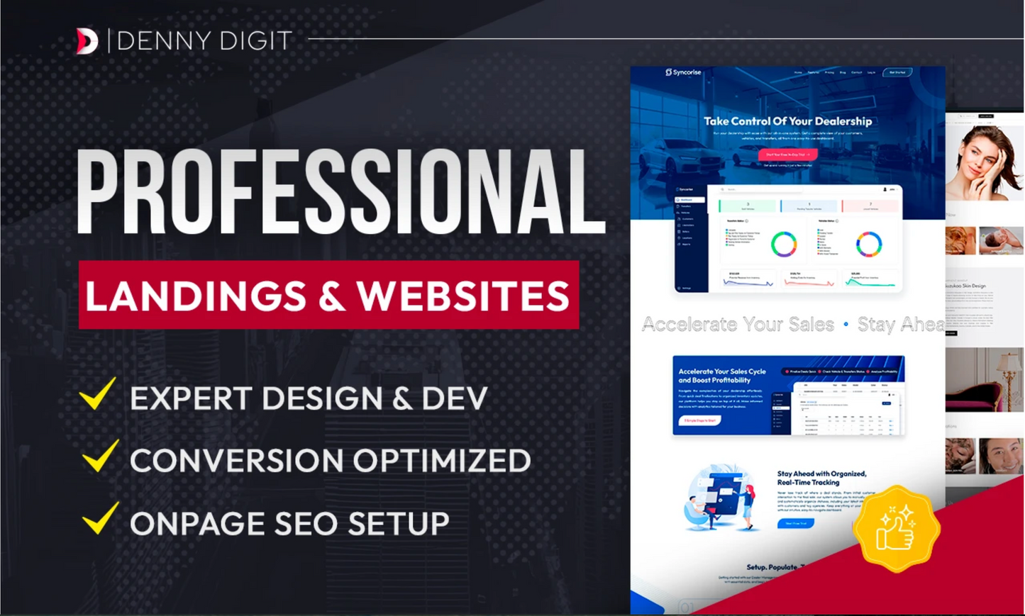 High Converting Landing Page Design