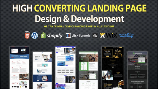 High Converting Landing Page Design