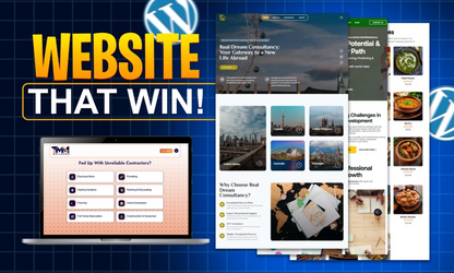 Design Redesign Clone Wordpress website Development